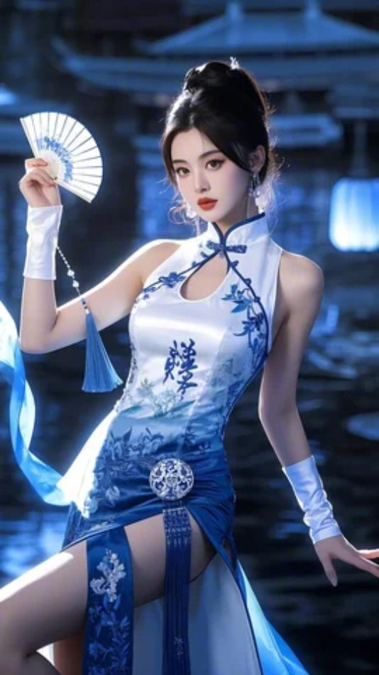旗袍之美与双人运动的和谐共融——人民网视角下的文化新风尚-第1张图片