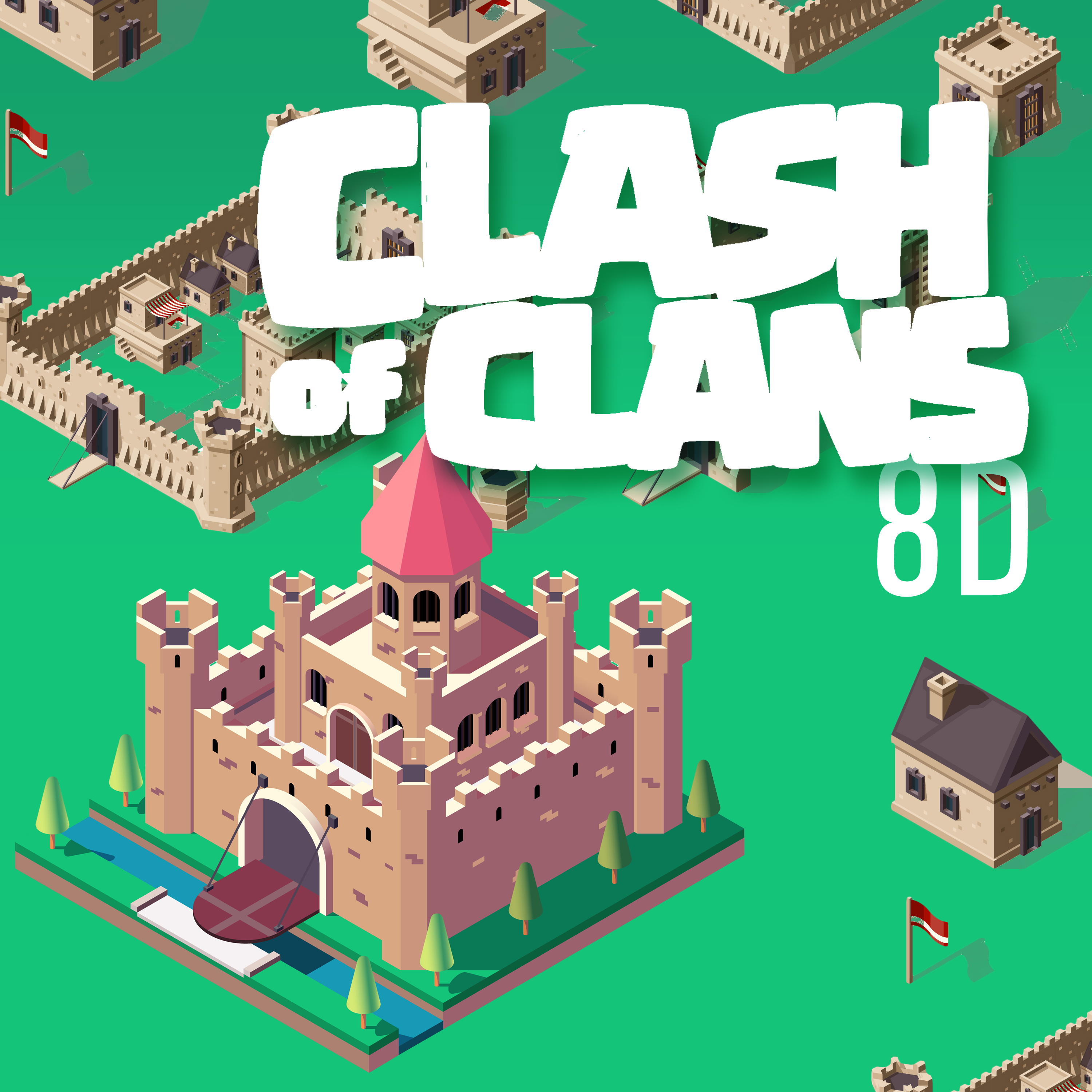 clash of clans 8本Clash of Clans，8本时代的策略与荣耀-第1张图片